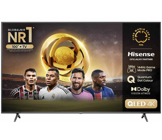 Hisense 65E7NQ PRO QLED 4K 144Hz VIDAA Full Array Dolby Vision Atmos - 1269161 - zdjęcie